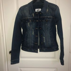 Guess Fitted Jean Jacket